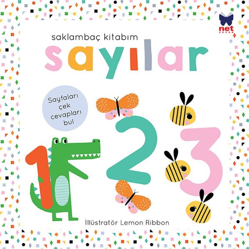 Saklambaç Kitabım - Sayılar kitap kapağı