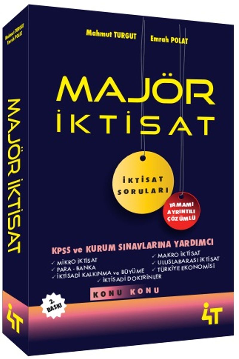 Majör İktisat kitap kapağı