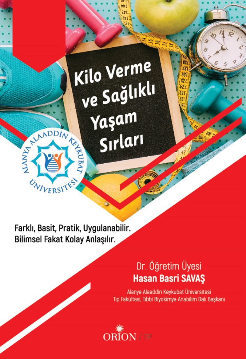 Kilo Verme ve Sağlıklı Yaşam sırları kitap kapağı