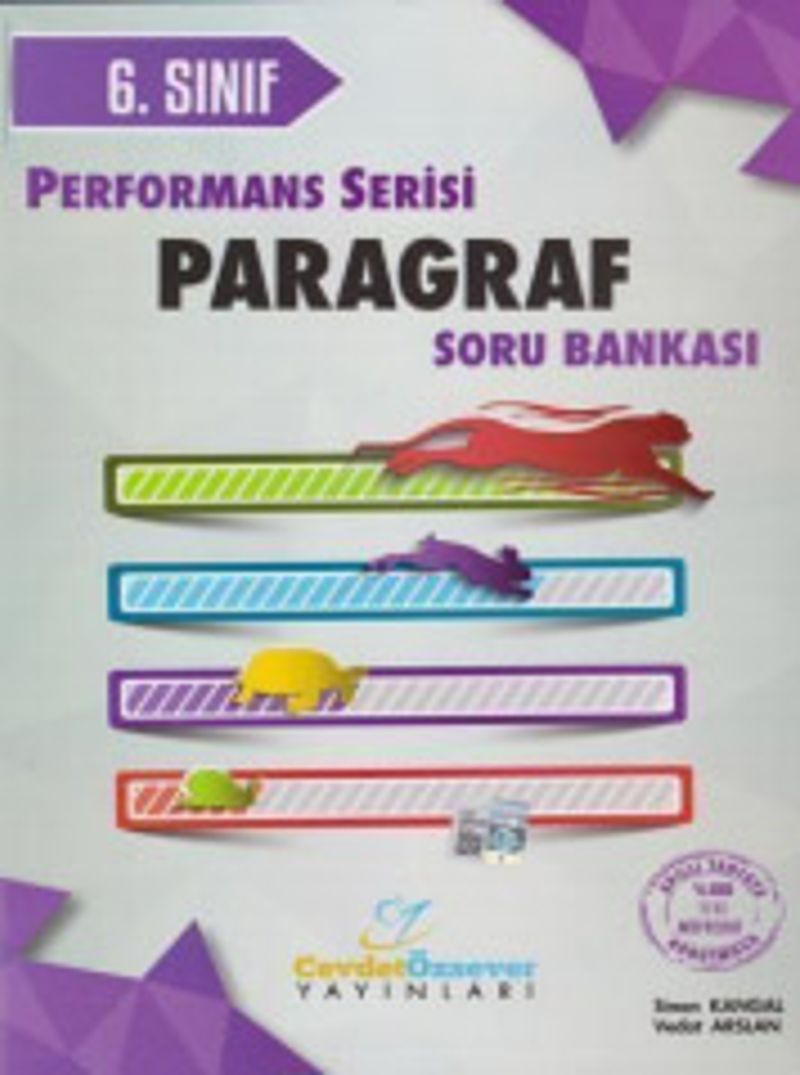 6.Sınıf Paragraf Soru Bankası-Performans Serisi kitap kapağı
