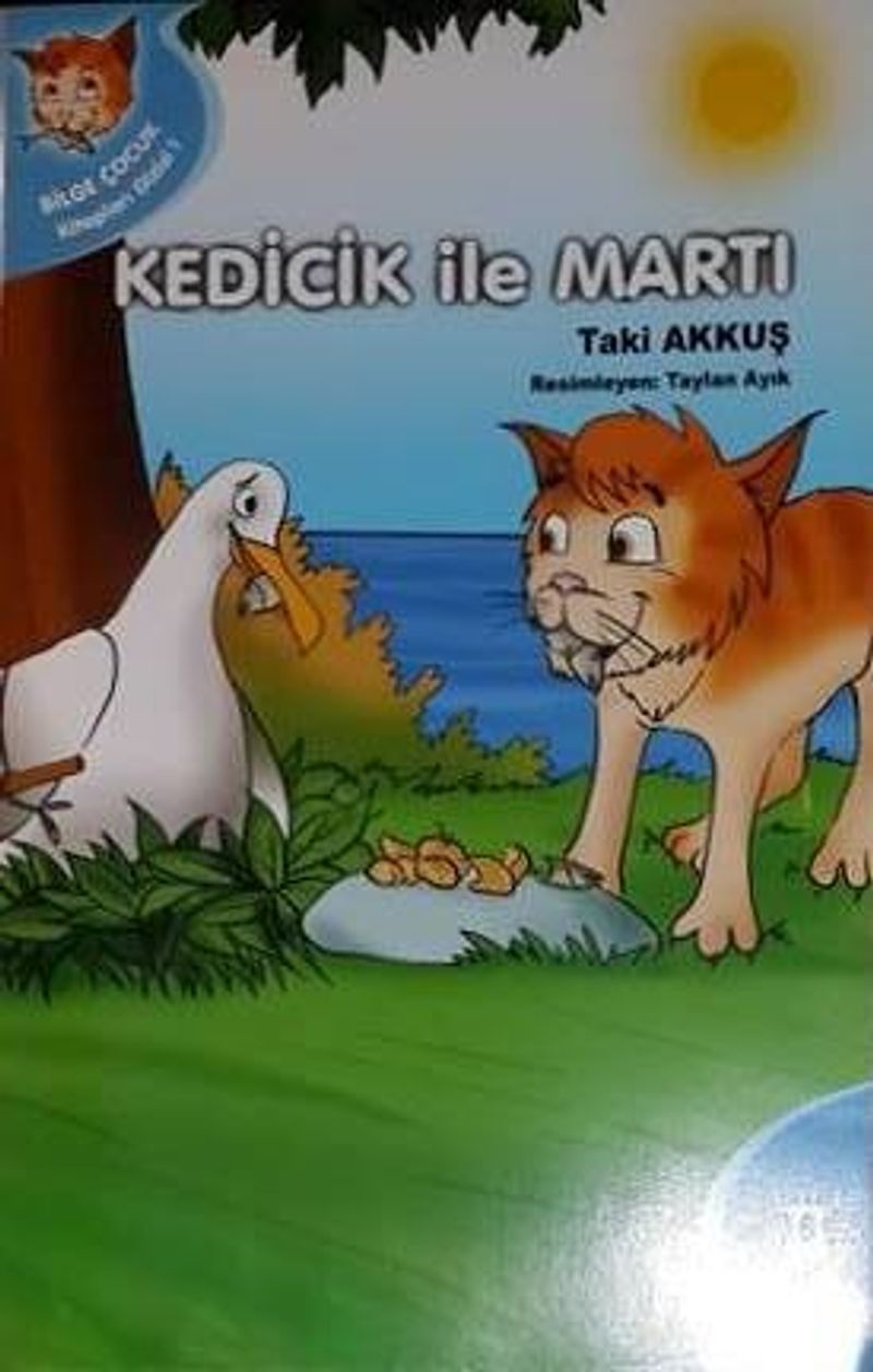 Kedicik ile Martı kitap kapağı
