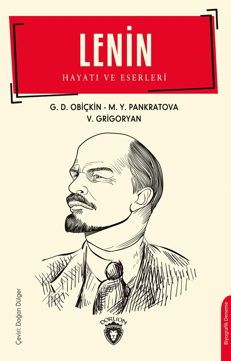 Lenin Hayatı ve Eserleri kitap kapağı