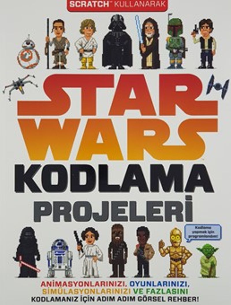 Starwars Kodlama Projeleri kitap kapağı