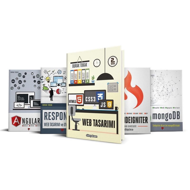 Web Programlama Eğitim Seti 1 (5 Kitap) kitap kapağı