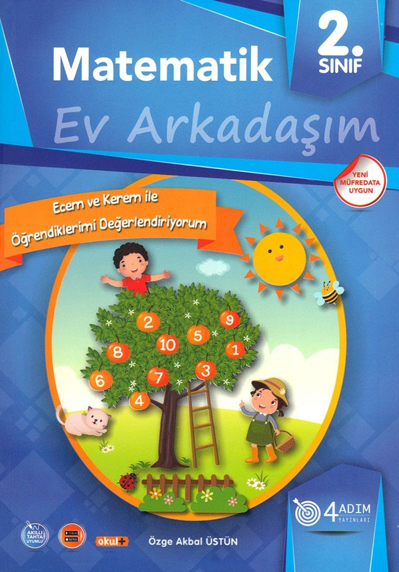 2. Sınıf Matematik Ev Arkadaşım kitap kapağı
