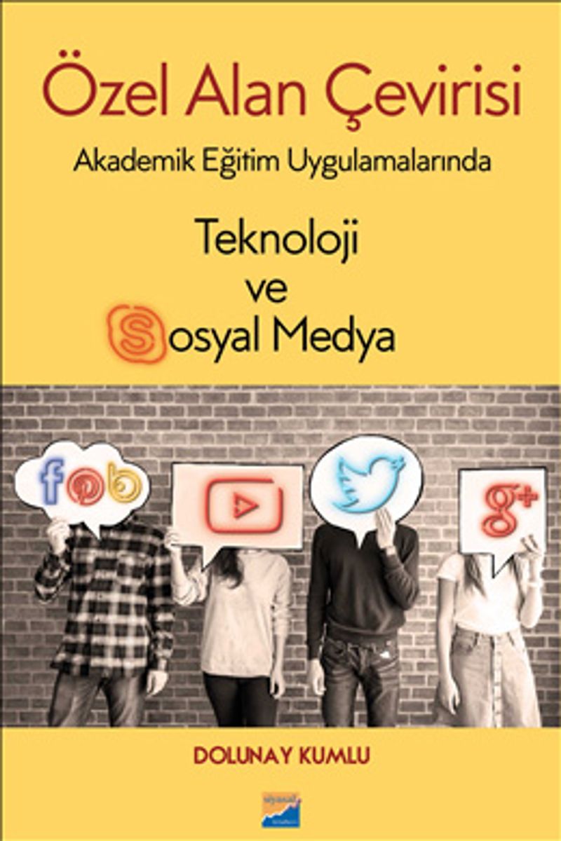 Özel Alan Çevirisi Akademik Eğitim Uygulamalarında Teknoloji ve Sosyal Medya kitap kapağı