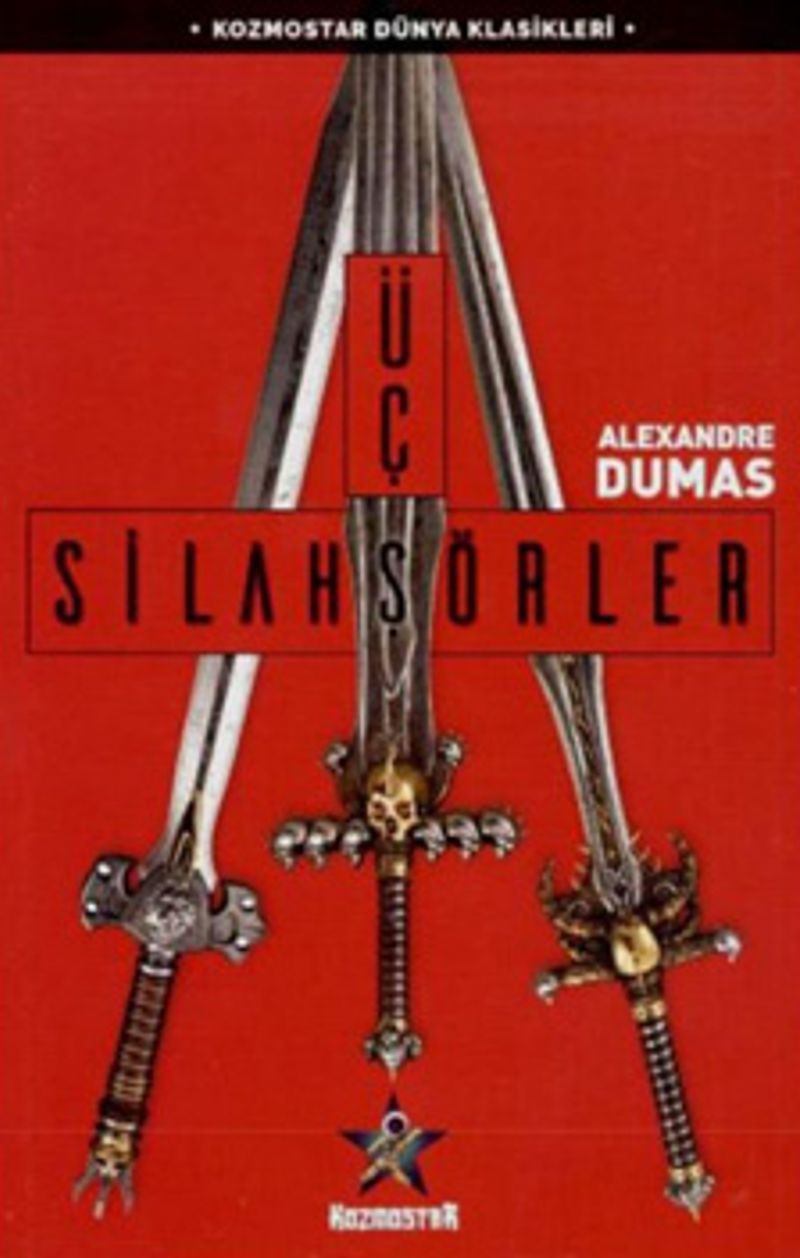 Üç Silahşörler kitap kapağı