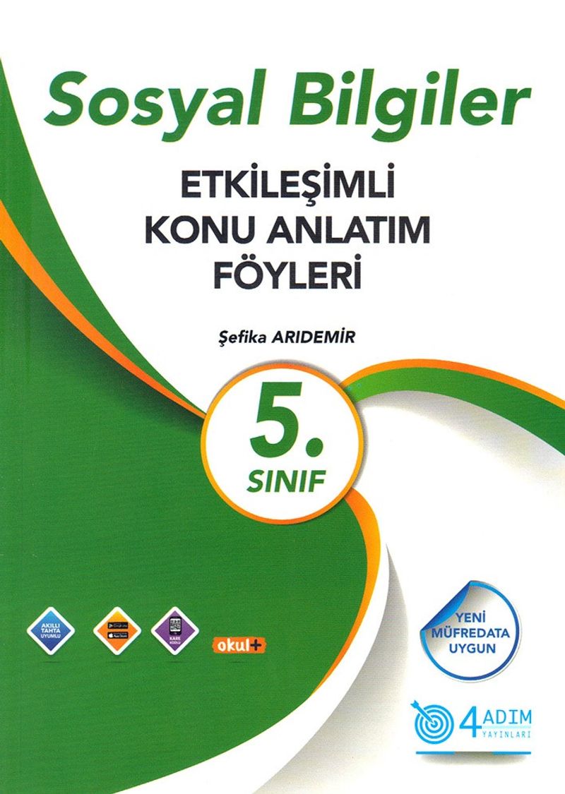 5. Sınıf Sosyal Bilgiler Etkileşimli Konu Anlatım Föyleri kitap kapağı