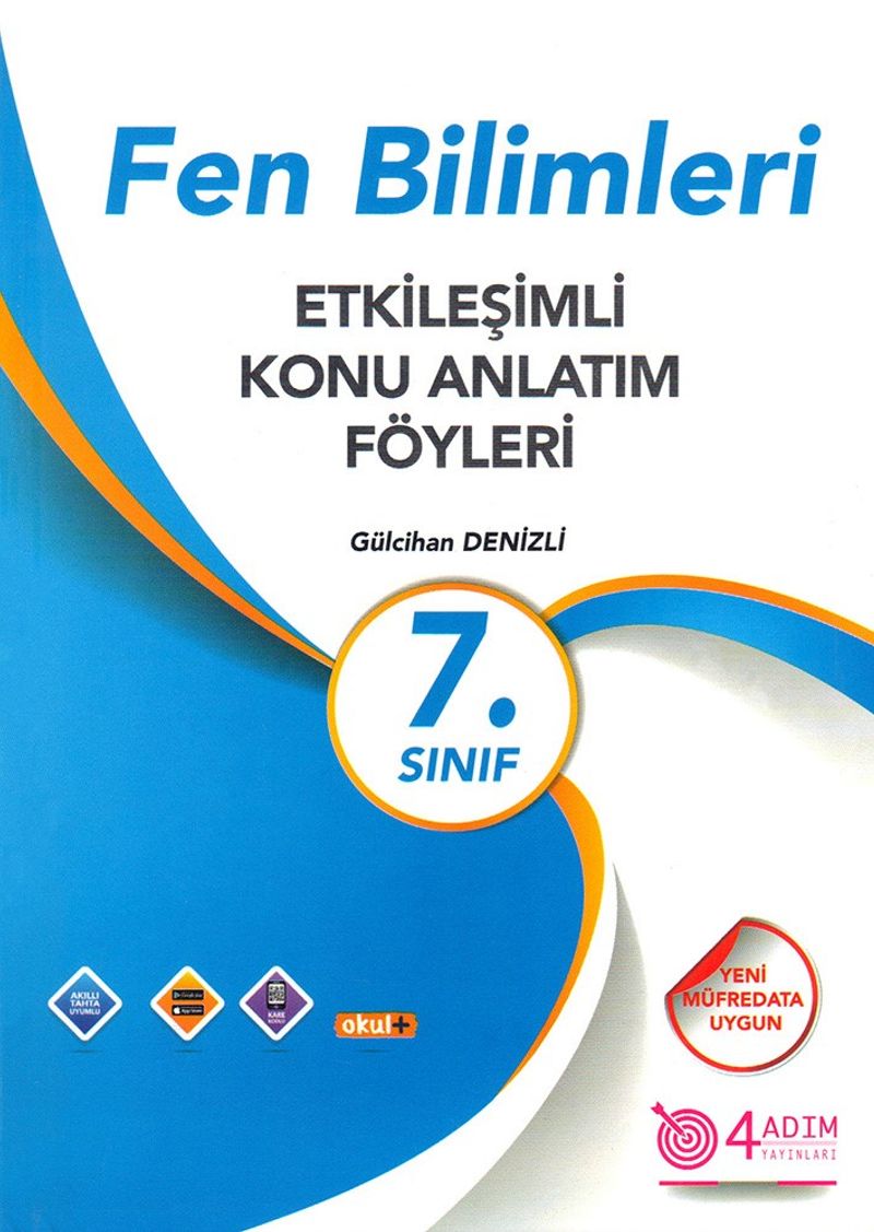 7. Sınıf Fen Bilimleri Etkileşimli Konu Anlatımlı Föyleri kitap kapağı