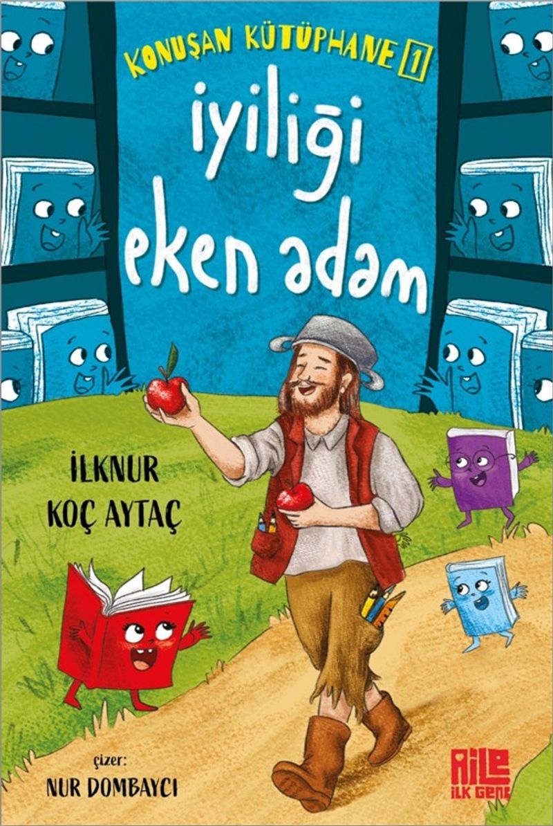 Konuşan Kütüphane 1 / İyiliği Eken Adam kitap kapağı