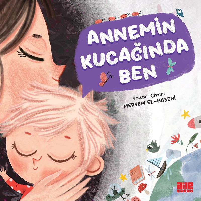 Annemin Kucağında Ben kitap kapağı