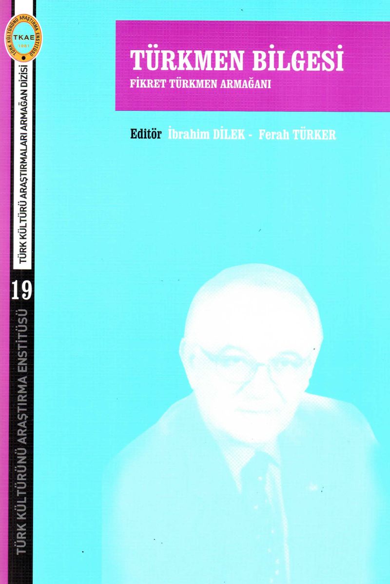 Türkmen Bilgesi Fikret Türkmen Armağanı kitap kapağı