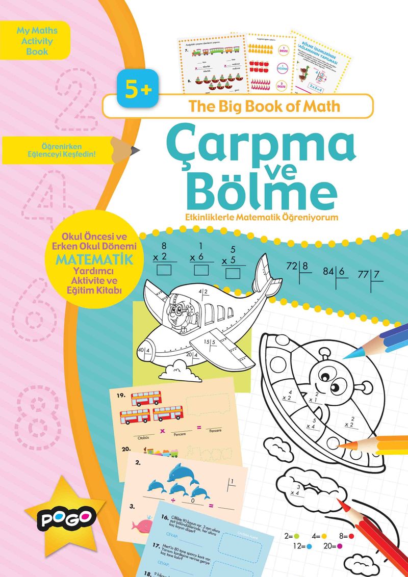 Çarpma ve Bölme / Süper Aktivite Dizisi kitap kapağı