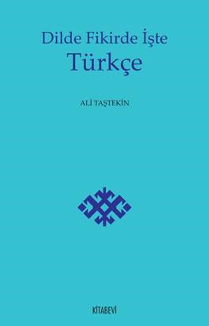 Dilde Fikirde İşte Türkçe kitap kapağı