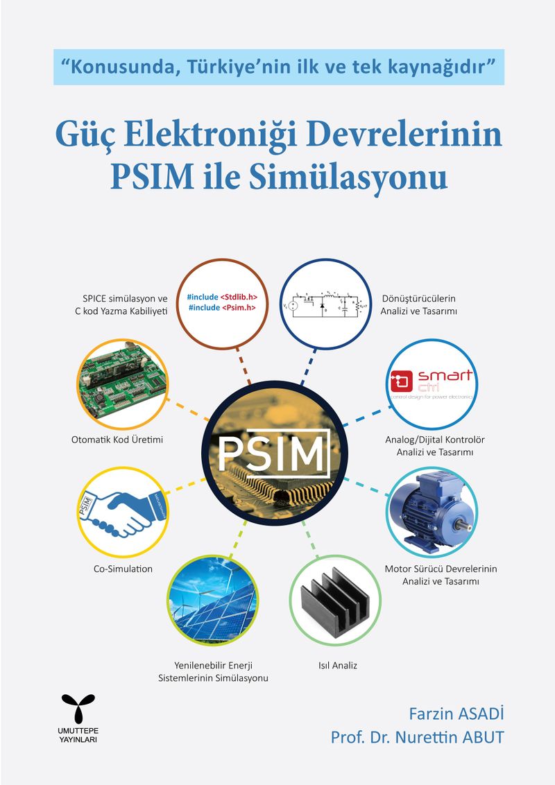 Güç Elektroniği Devrelerinin PSIM ile Simülasyonu kitap kapağı
