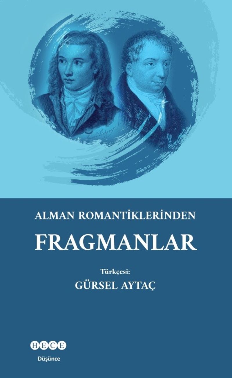 Alman Romantiklerden Fragmanlar kitap kapağı