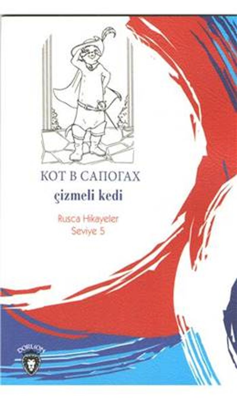 Çizmeli Kedi / Rusca Hikayeler Seviye 5 kitap kapağı
