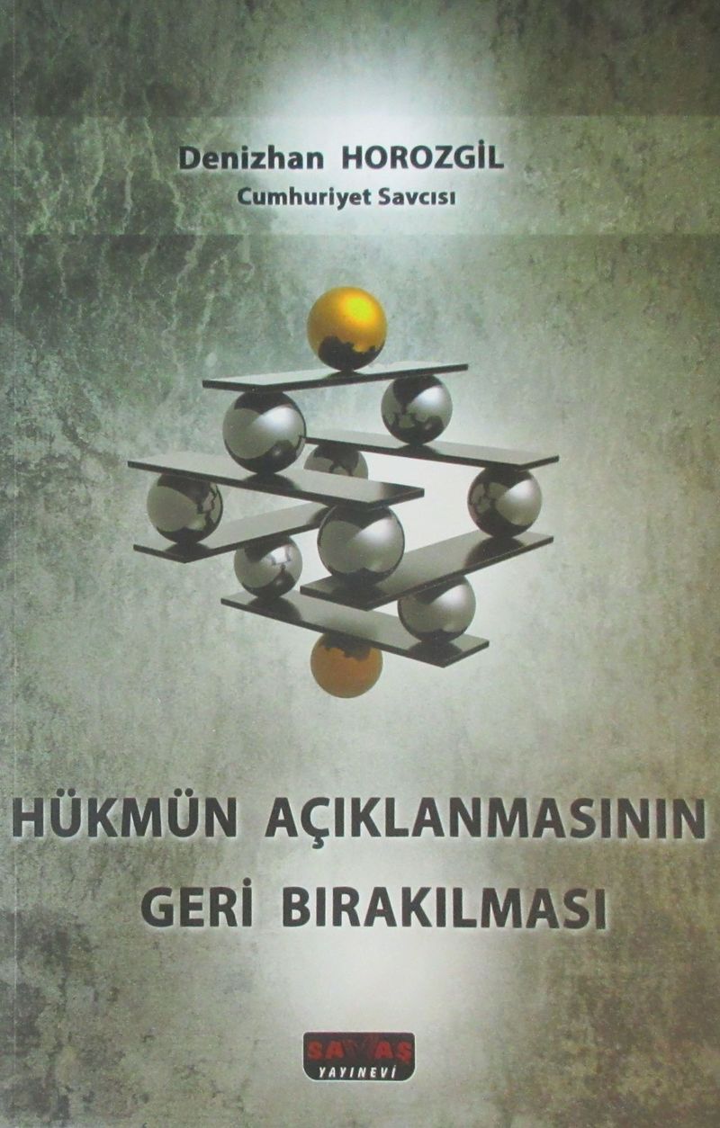 Hükmün Açıklanmasının Geri Bırakılması kitap kapağı
