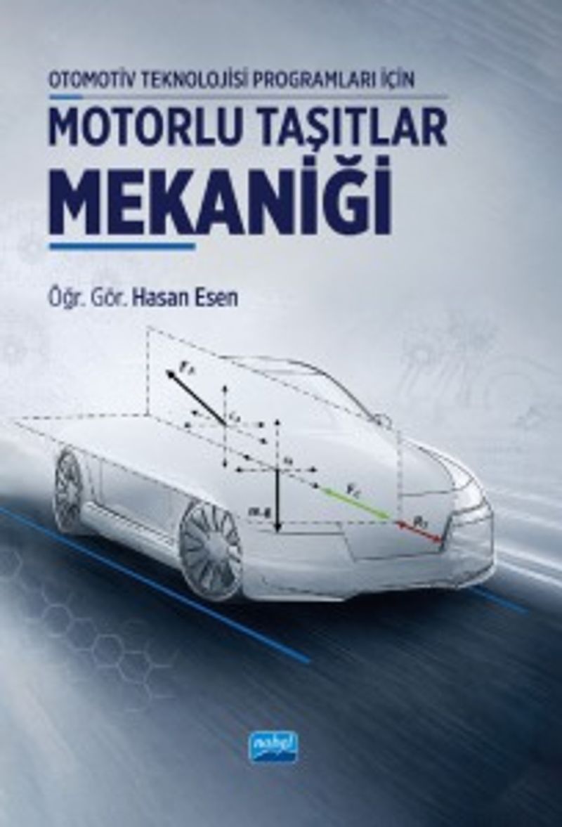 Otomotiv Teknolojisi Programları İçin Motorlu Taşıtlar Mekaniği kitap kapağı