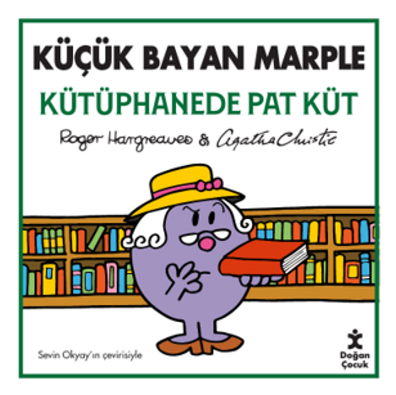 Küçük Bayan Marple / Kütüphanede Pat Küt kitap kapağı