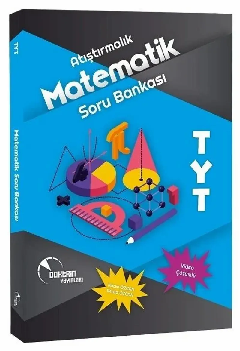 YKS TYT Matematik Atıştırmalık Soru Bankası Video Çözümlü kitap kapağı
