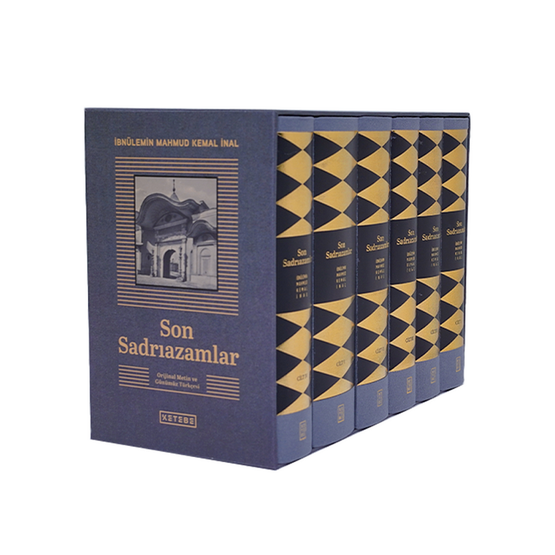 Son Sadrıazamlar (6 Cilt Kutulu Set) Orijinal Metin ve Günümüz Türkçesi kitap kapağı