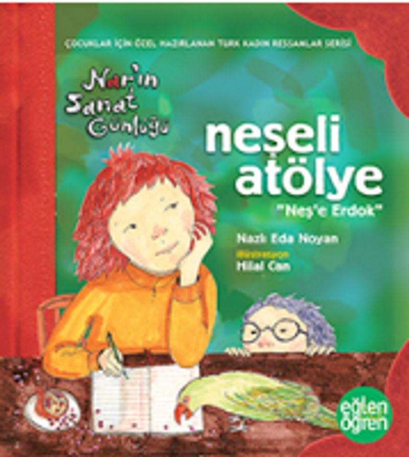 Eğlen Öğren Nar'ın Sanat Günlüğü Neşeli Atölye kitap kapağı
