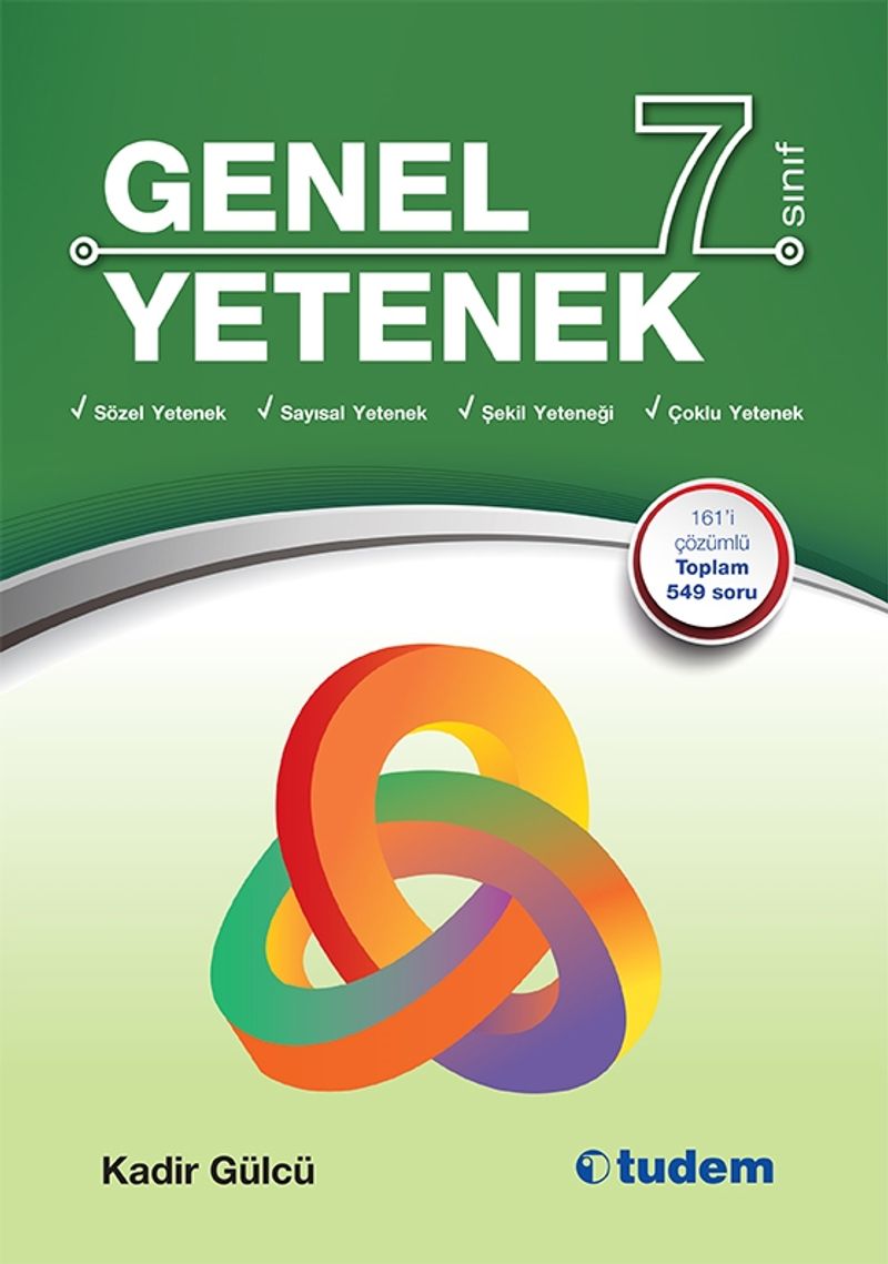 7. Sınıf Genel Yetenek kitap kapağı