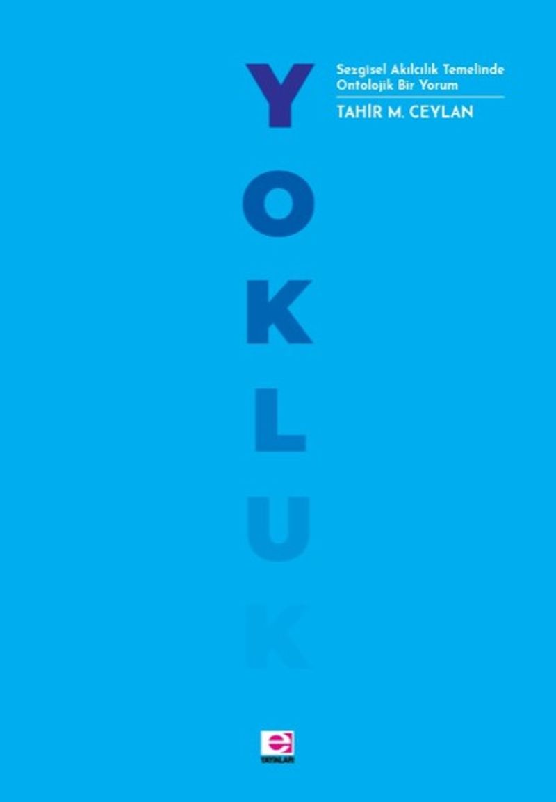 Yokluk kitap kapağı