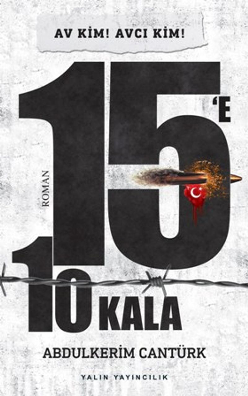 15'e 10 kala kitap kapağı