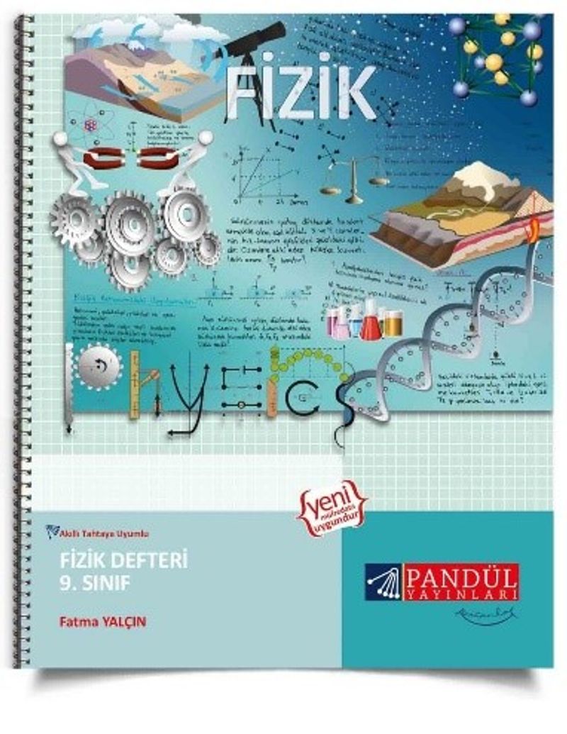 9. Sınıf Fizik Defteri kitap kapağı