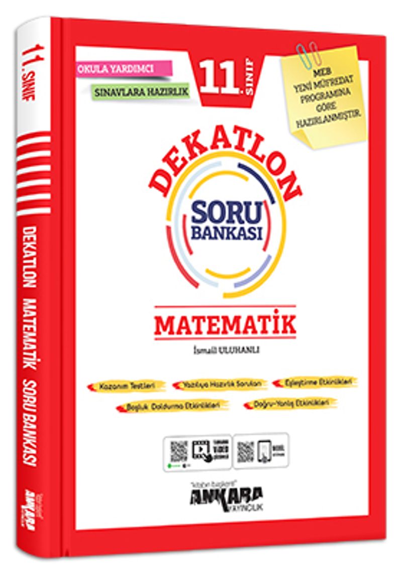 11. Sınıf Matematik Dekatlon Soru Bankası kitap kapağı