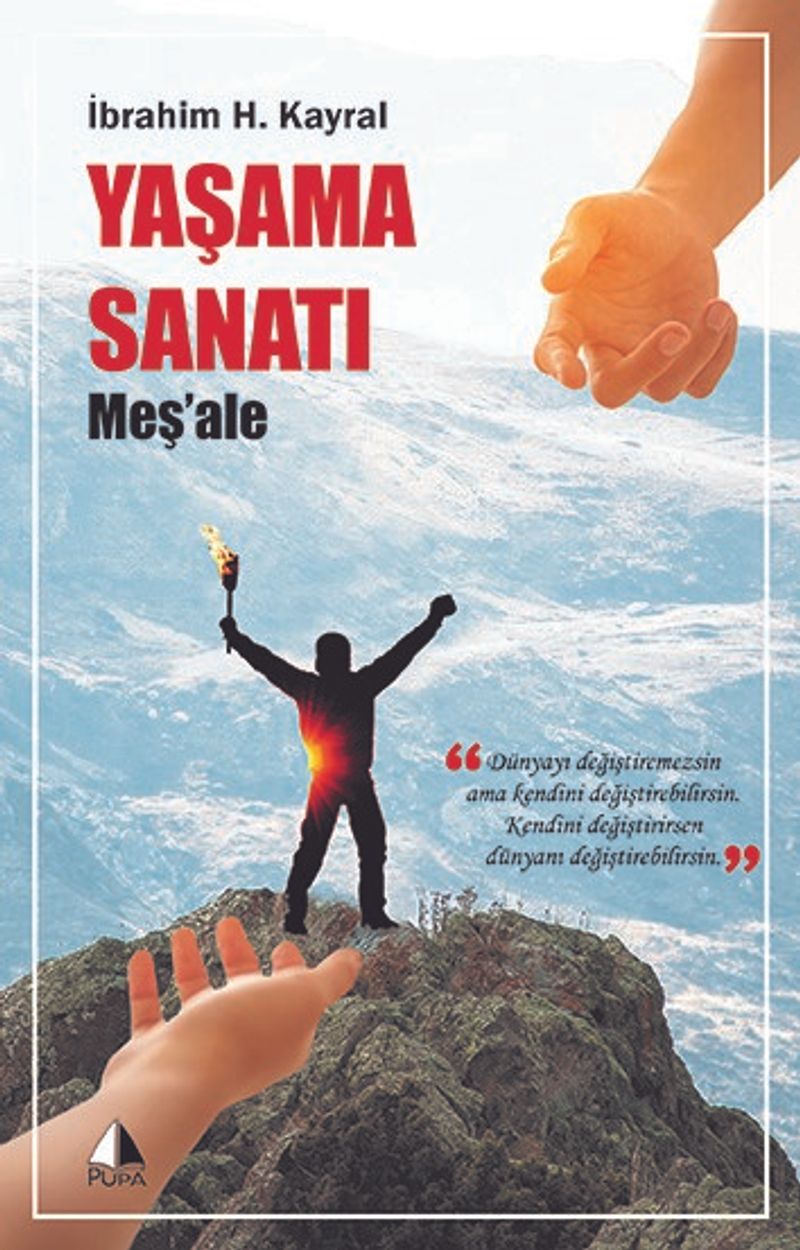 Yaşama Sanatı Meş'ale kitap kapağı