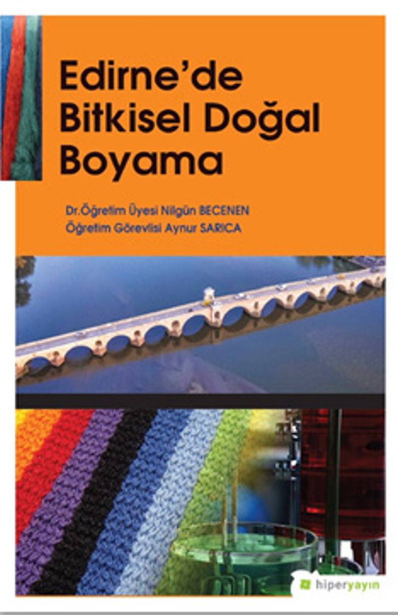 Edirne'de Bitkisel Doğal Boyama kitap kapağı