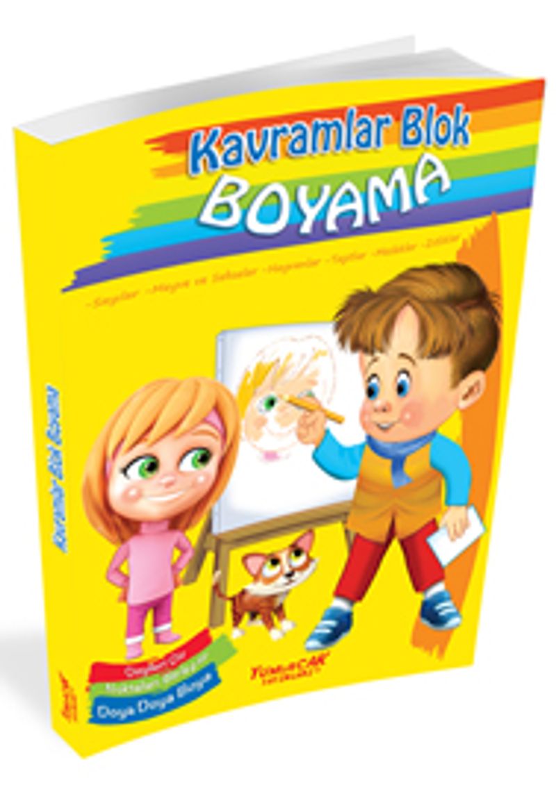 Kavramlar Blok Boyama kitap kapağı