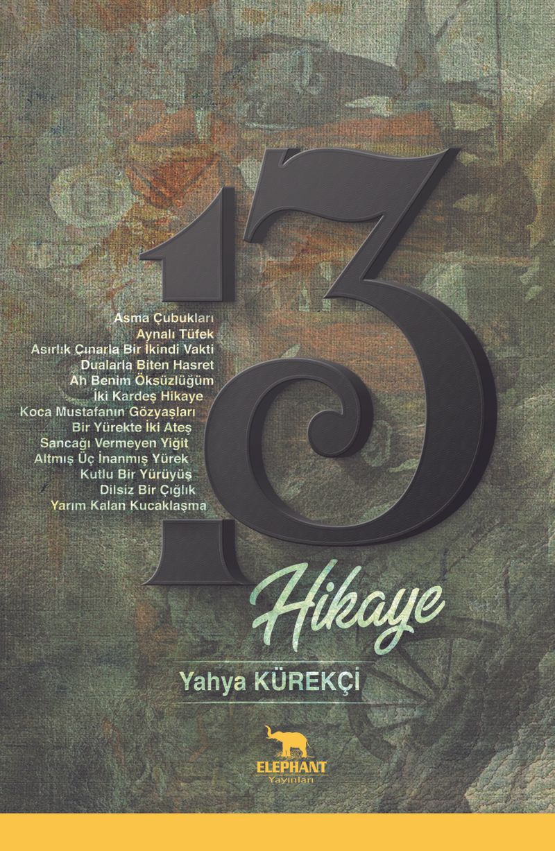 13 Hikaye kitap kapağı