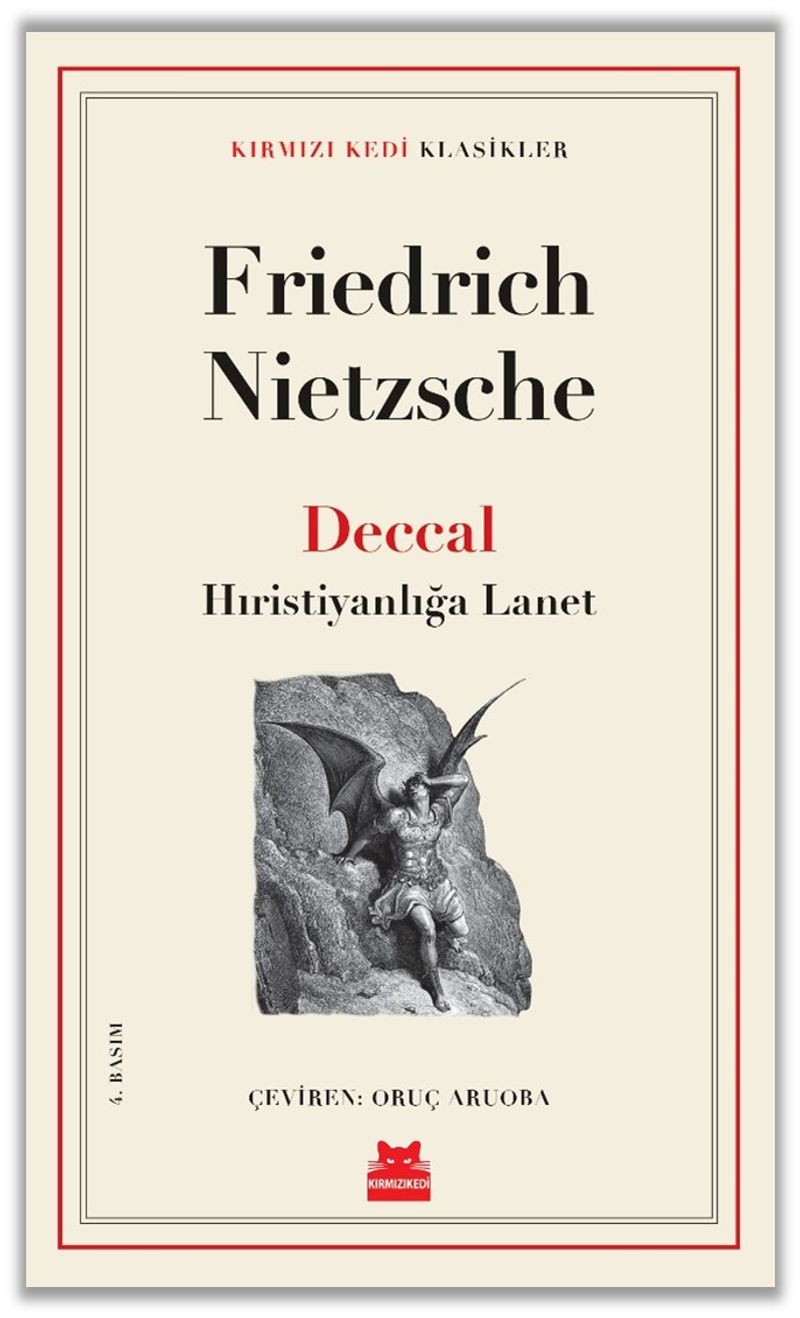Deccal Hıristiyanlığa Lanet kitap kapağı