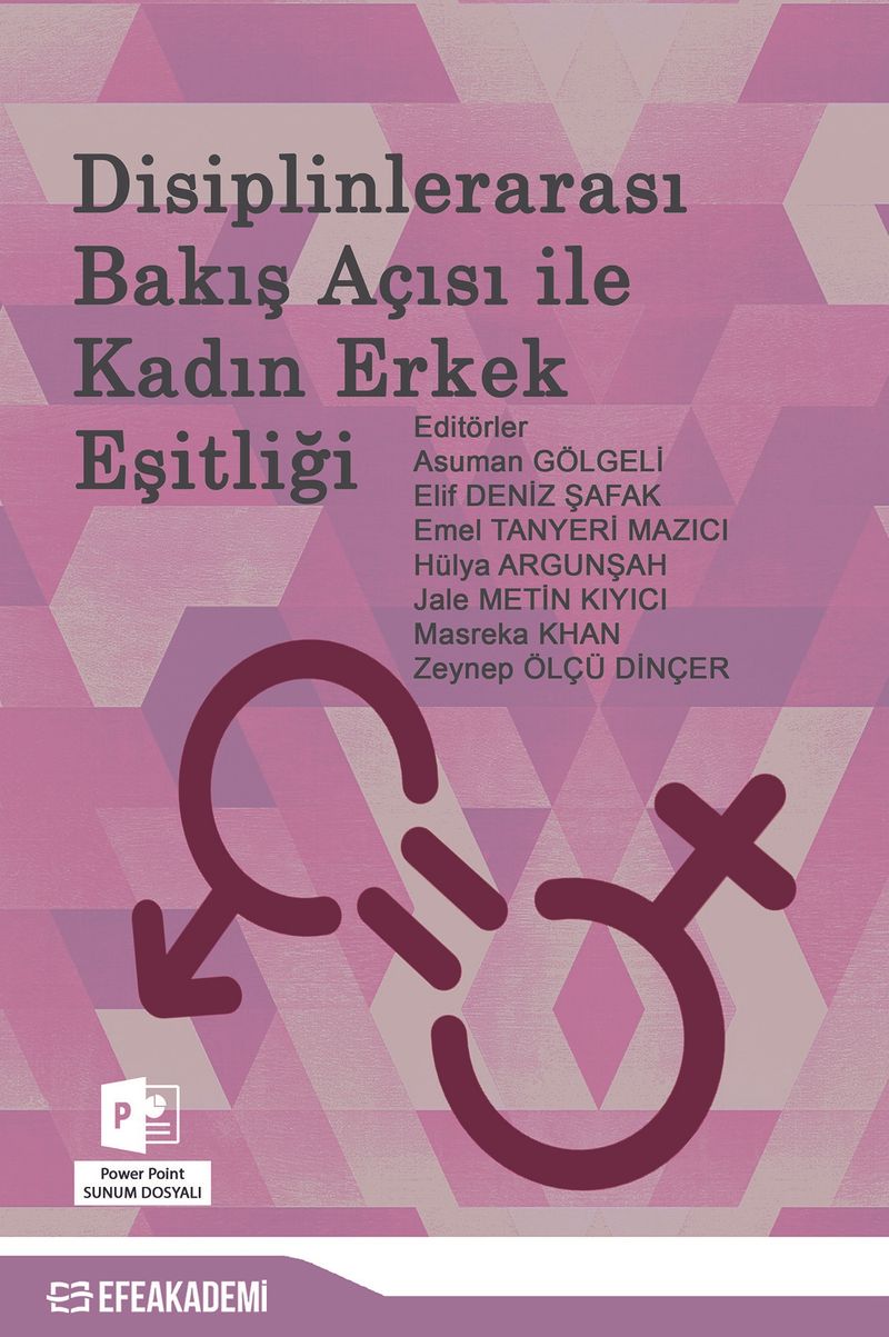 Disiplinlerarası Bakış Açısı İle Kadın Erkek Eşitliği kitap kapağı