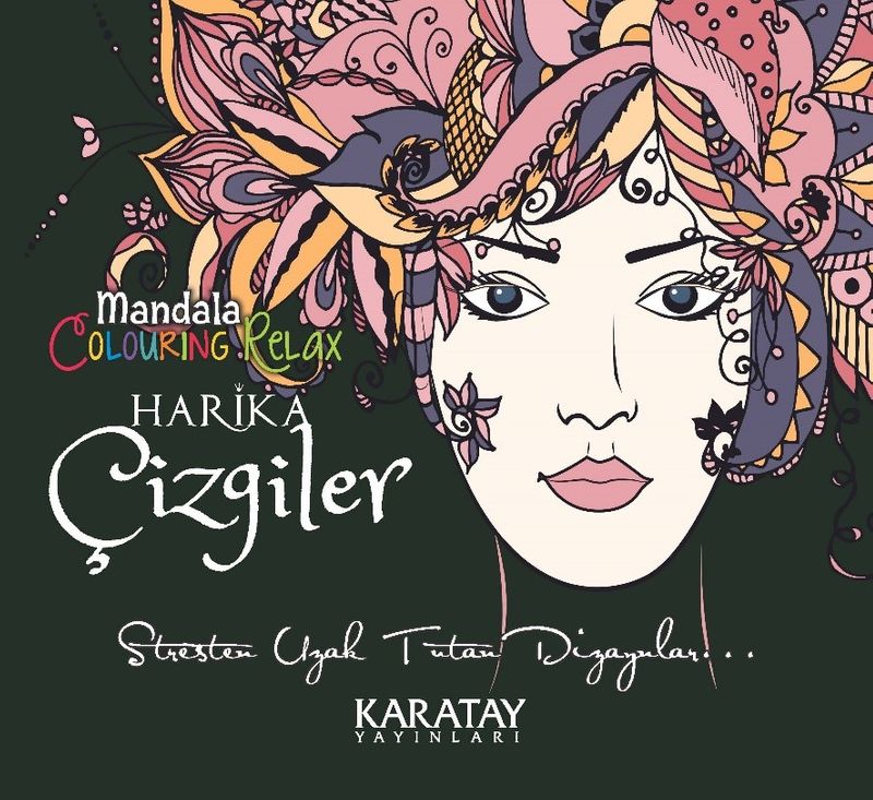 Mandala Colouring Relax Harika Çizgiler kitap kapağı