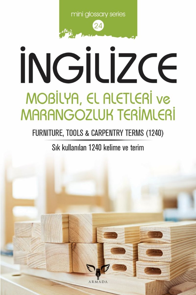 İngilizce Mobilya, El Aletleri ve Marangozluk Terimleri kitap kapağı
