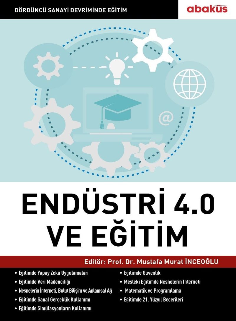 Endüstri 4.0 (Dördüncü Sanayi Devrimi) ve Eğitim kitap kapağı