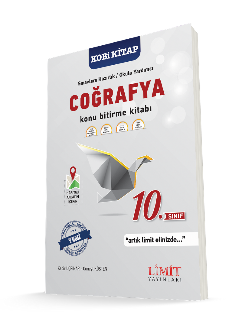 10. Sınıf Coğrafya Konu Bitirme Kitabı kitap kapağı