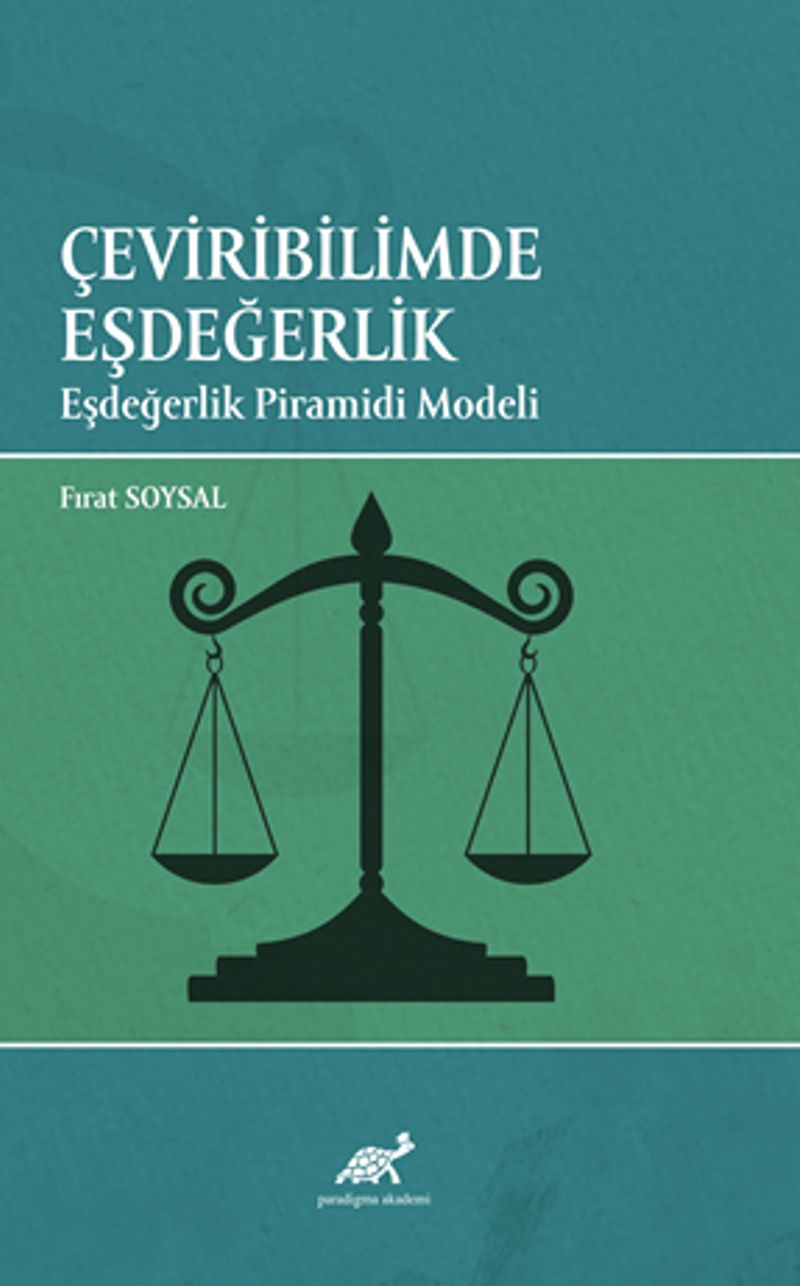 Çeviribilimde Eşdeğerlik Eşdeğerlik Piramidi Modeli kitap kapağı