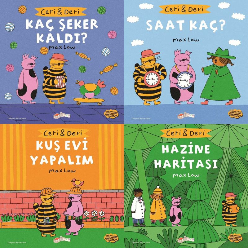 Ceri ve Deri Seti (4 Kitap) kitap kapağı