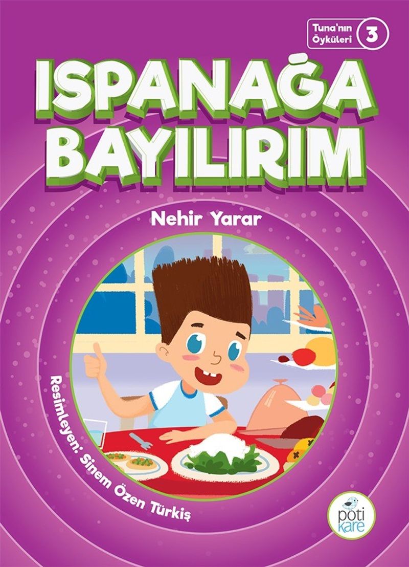 Ispanağa Bayılırım / Tuna'nın Öyküleri 3 kitap kapağı