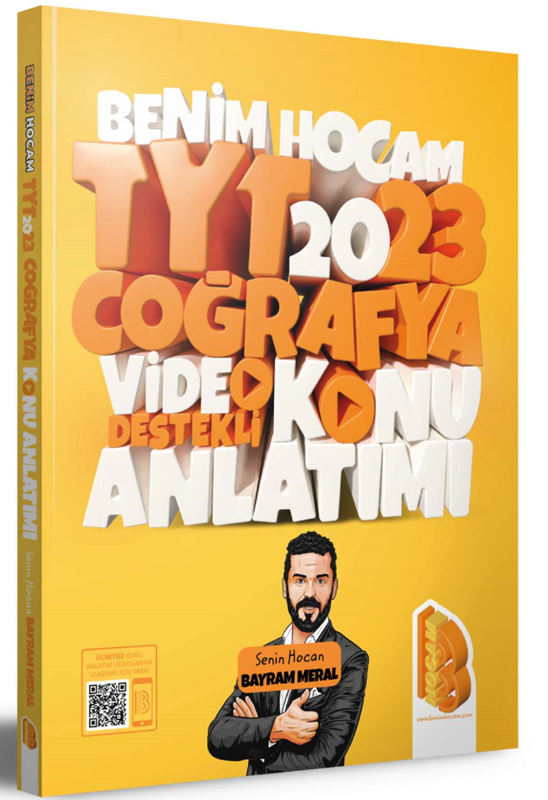 2023 TYT Coğrafya Video Destekli Konu Anlatımı kitap kapağı