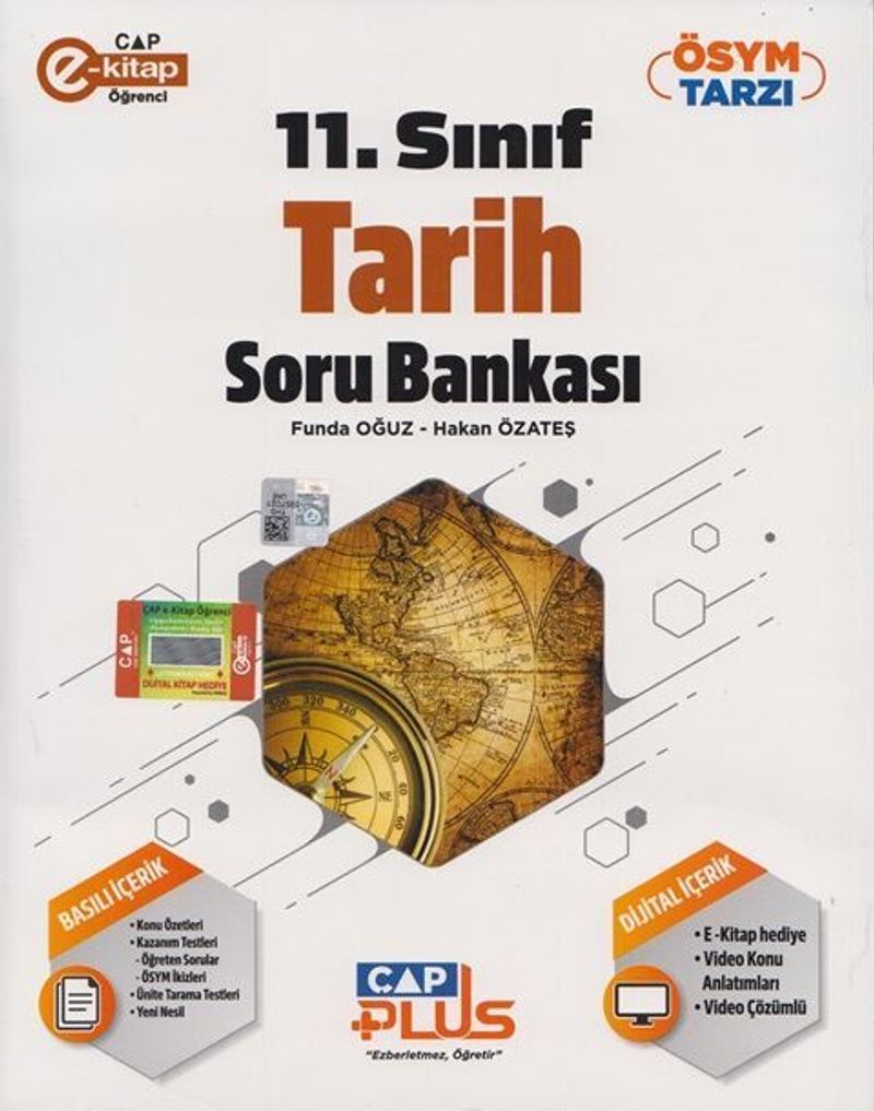 11. Sınıf Tarih Soru Bankası kitap kapağı