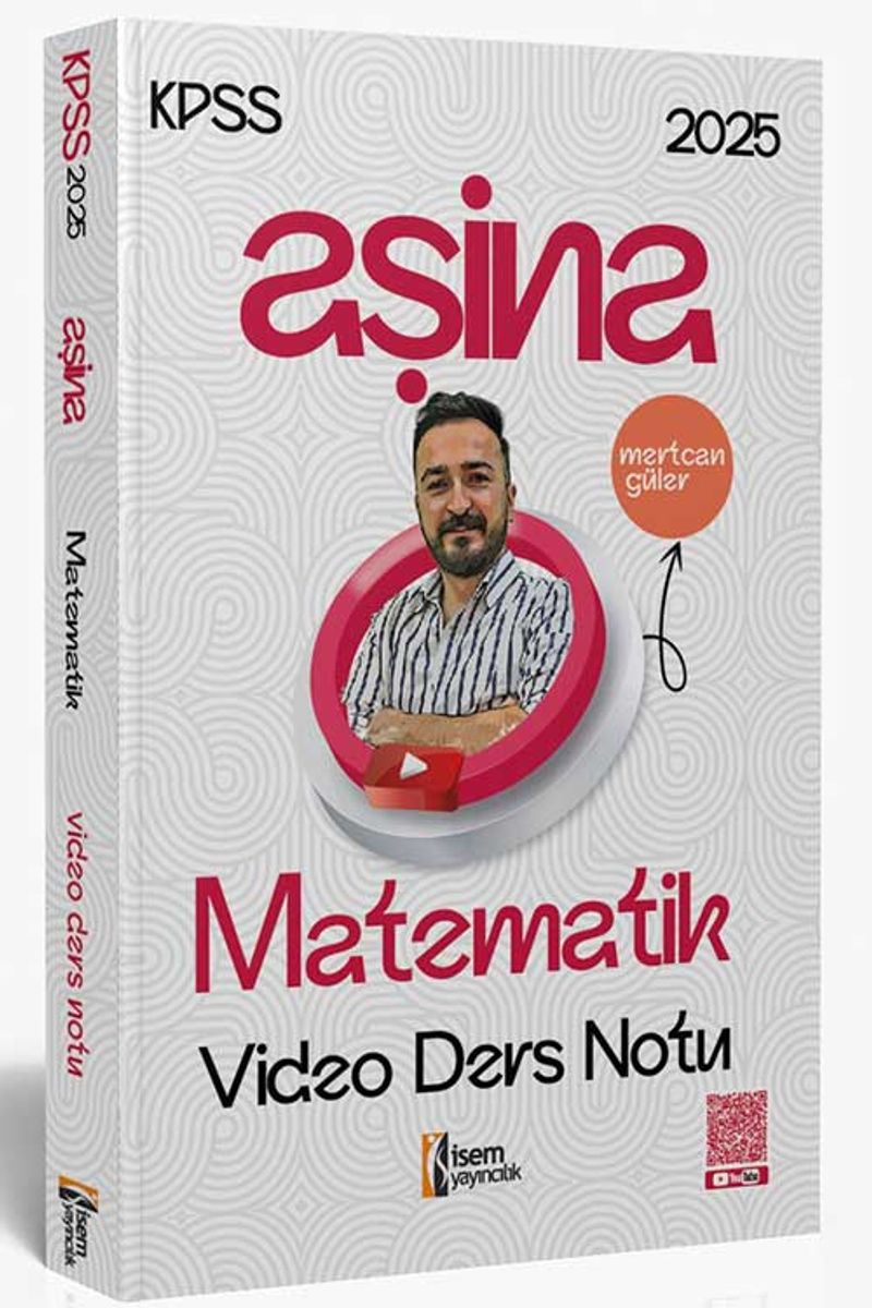 2025 İsem KPSS Aşina Matematik Soru Bankası kitap kapağı