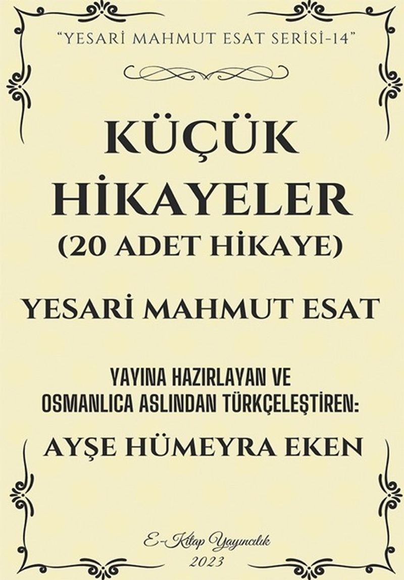 Küçük Hikayeler (20 Adet Hikaye) kitap kapağı