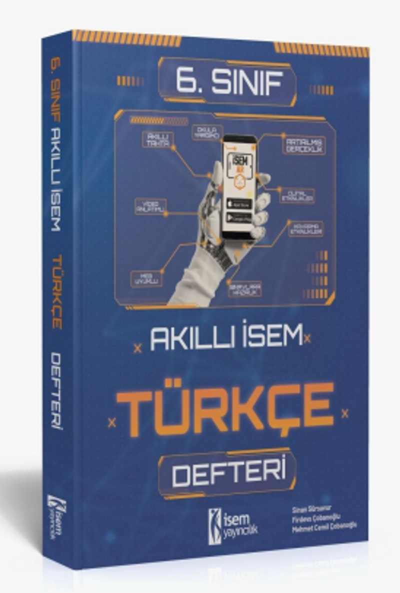 6.Sınıf Türkçe Defteri kitap kapağı